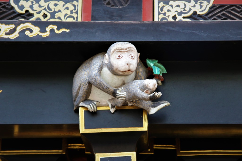 親子猿。