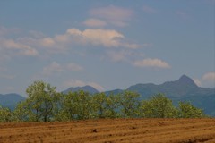 早朝の榛名山