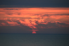 夕日