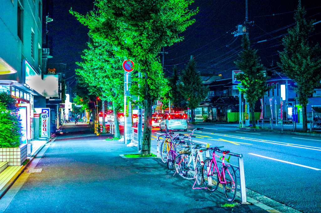 いつもの道路
