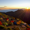 南アルプスの朝_Morning of Southern Alps