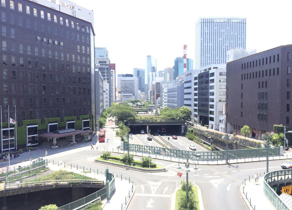 交差点と首都高