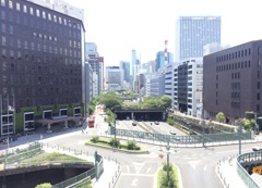 交差点と首都高