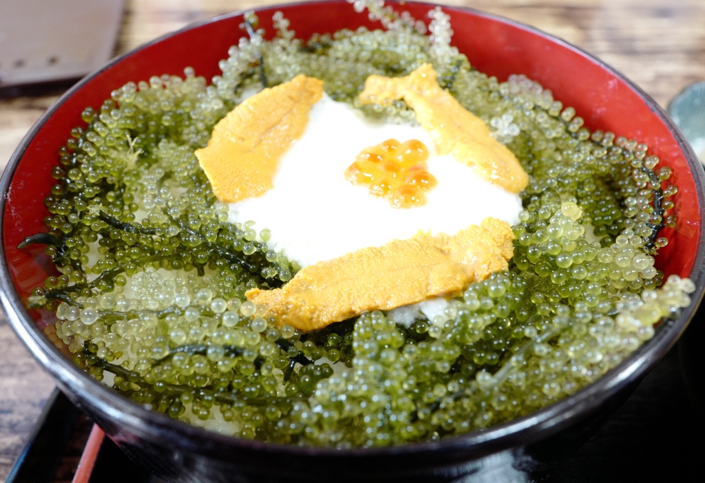 海ぶどう丼