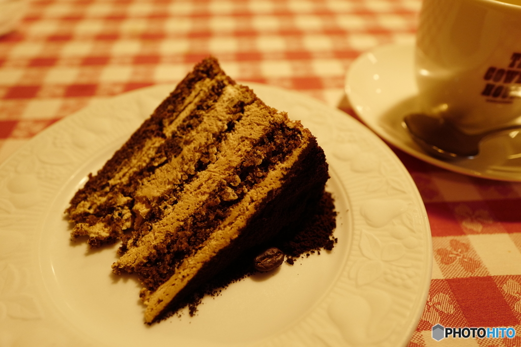 ステーキ後のケーキ(^.^)