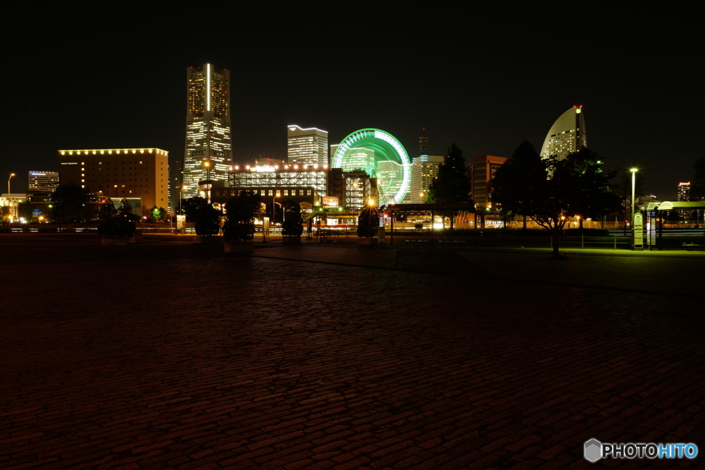 横浜の夜
