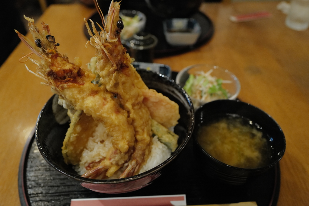 ゴジラえび天丼