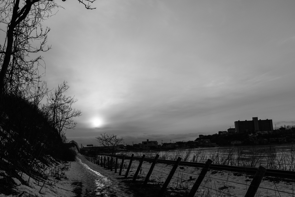 夕暮れ散歩