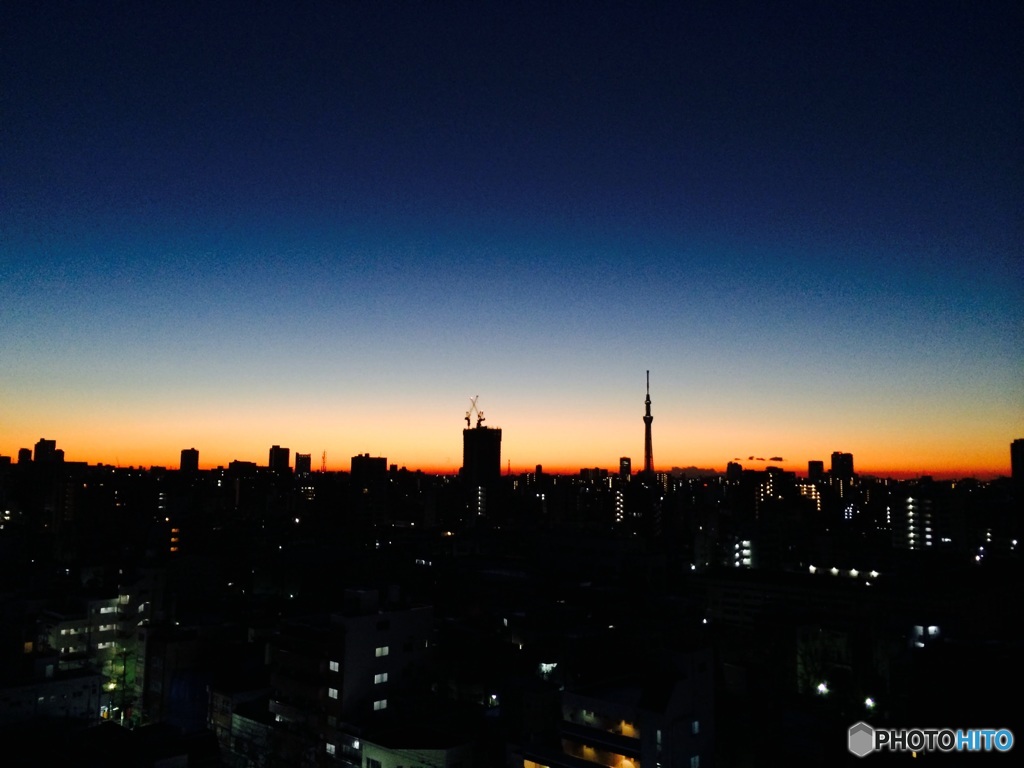 夜明け