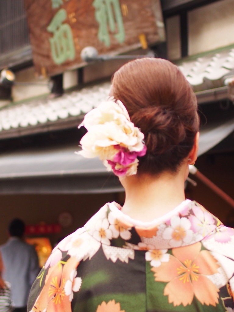 京に咲く