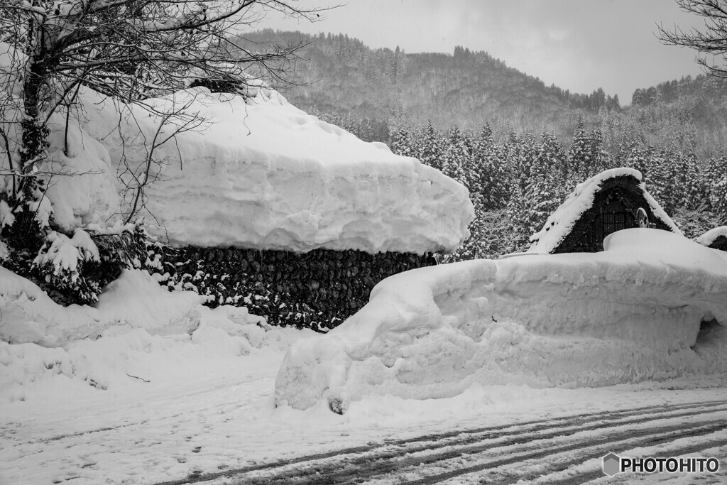 大雪の白川郷13