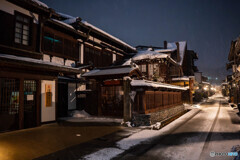 雪景色の飛騨高山14