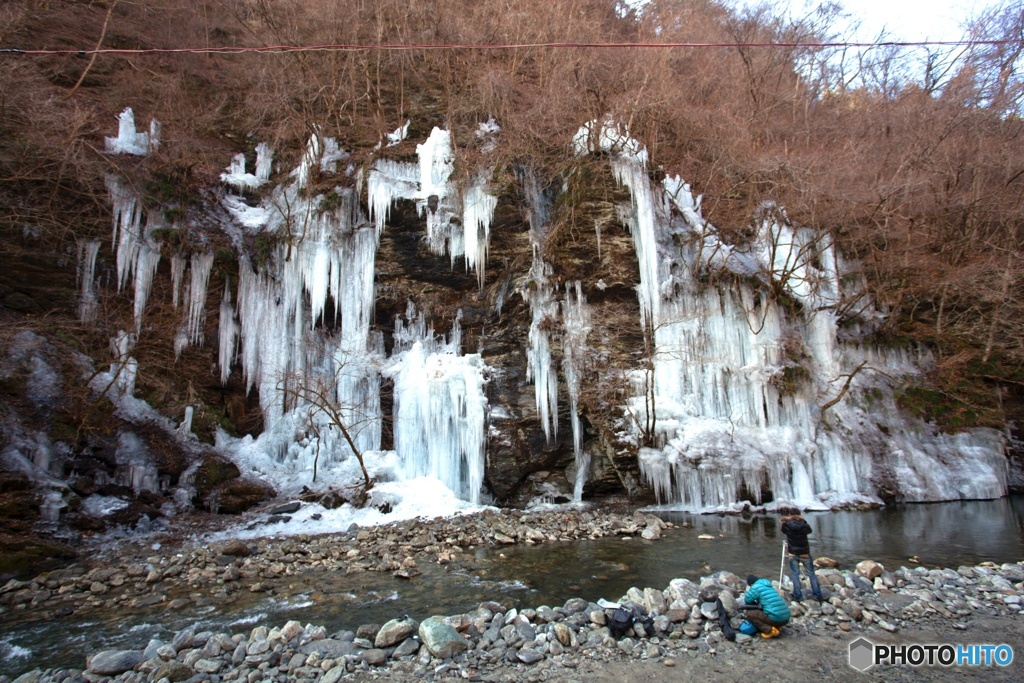 三十槌の氷柱2