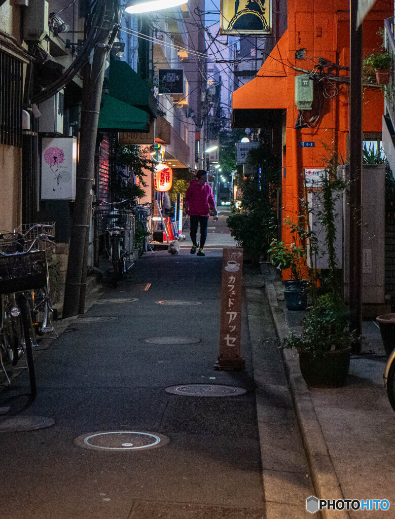 夜の人形町～日本橋2