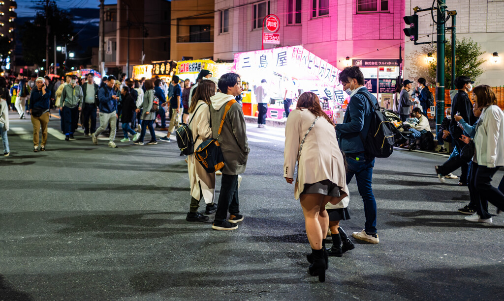 夜の川越祭り6