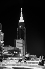 モノクロで撮る夜のスナップ16