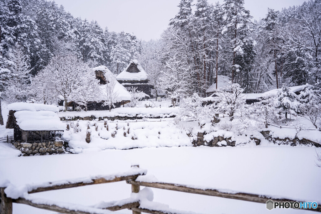 雪景色の飛騨高山19