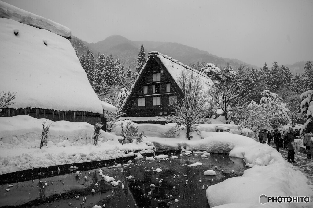 大雪の白川郷11