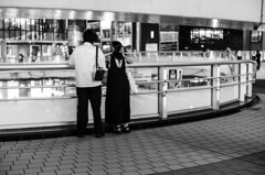 モノクロで撮る夜のスナップ21