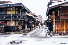 雪景色の飛騨高山22