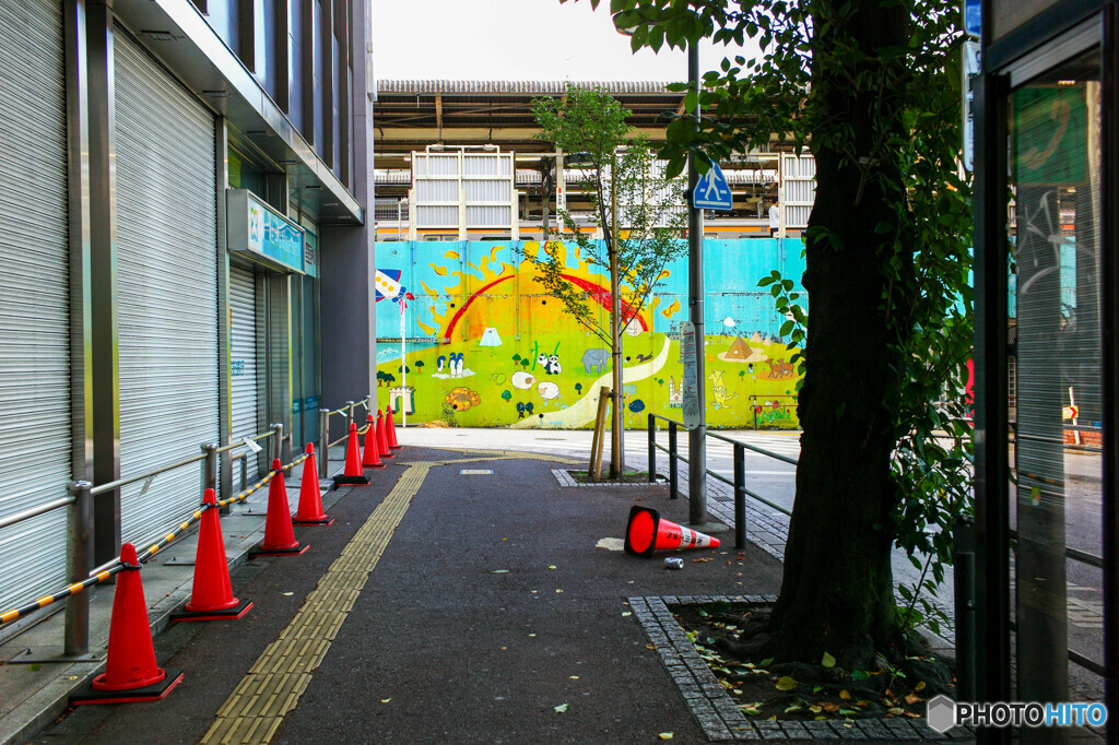 ウォールアート？（中野駅周辺）5