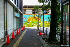 ウォールアート？（中野駅周辺）5