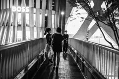 モノクロで撮る夜のスナップ2