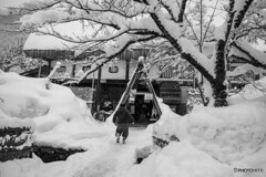 大雪の白川郷12