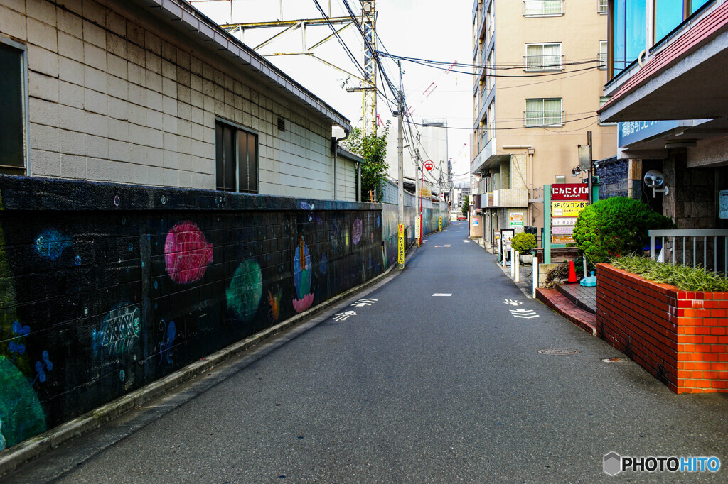 ウォールアート？（中野駅周辺）1
