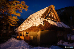 白川郷のライトアップ13
