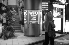 モノクロで撮る夜のスナップ55