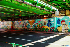 ウォールアート？（大久保駅周辺）5