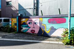 ウォールアート？（高円寺駅周辺）1