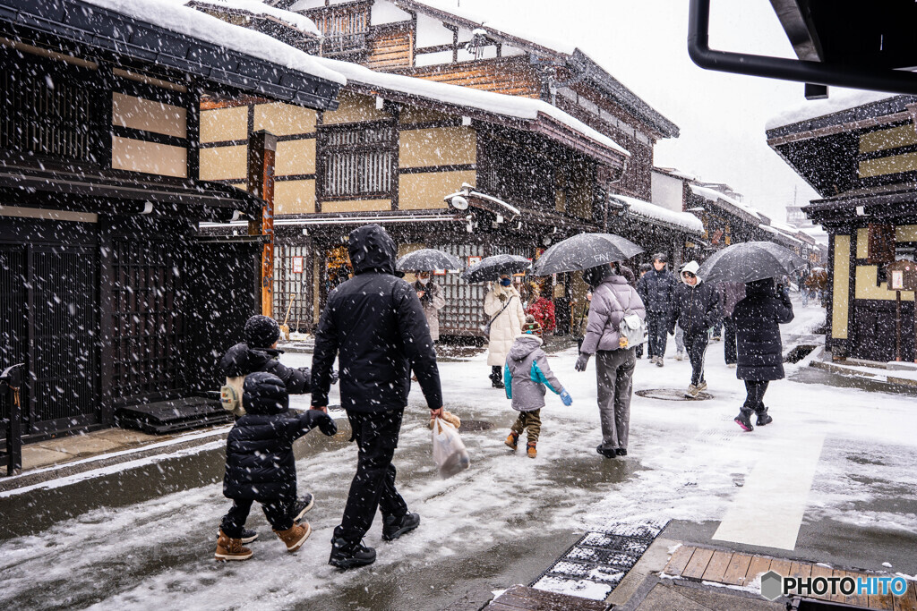 雪景色の飛騨高山24