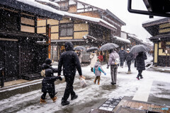 雪景色の飛騨高山24