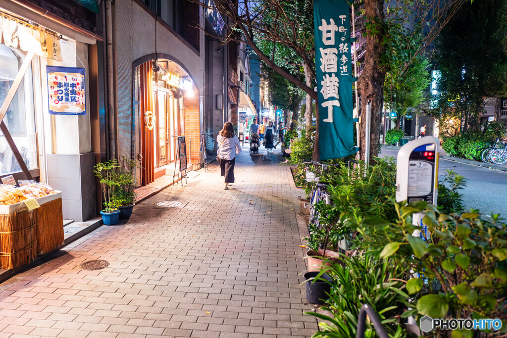 夜の人形町～日本橋13