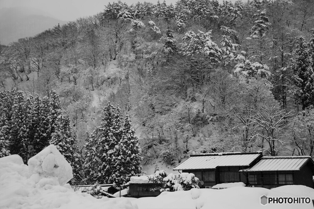 大雪の白川郷3
