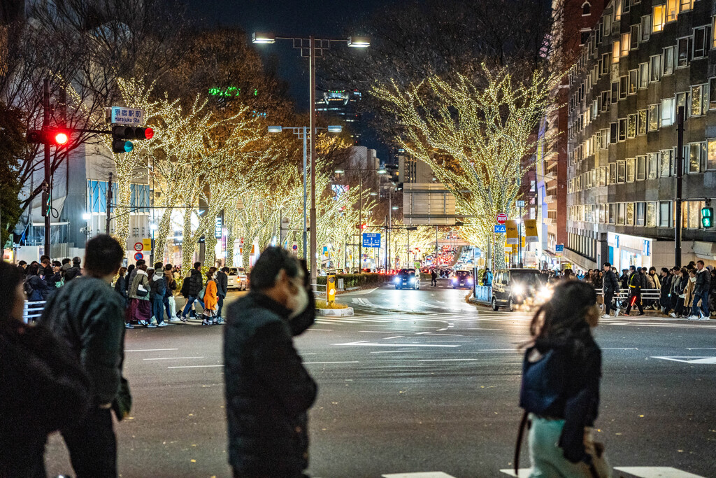 渋谷　青の洞窟18