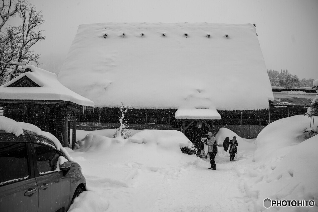 大雪の白川郷6