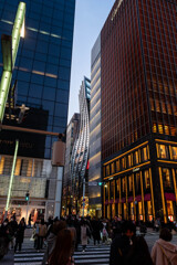 夜の銀座を散歩1