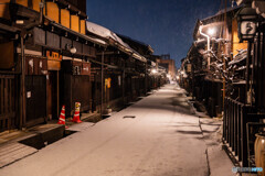 雪景色の飛騨高山2