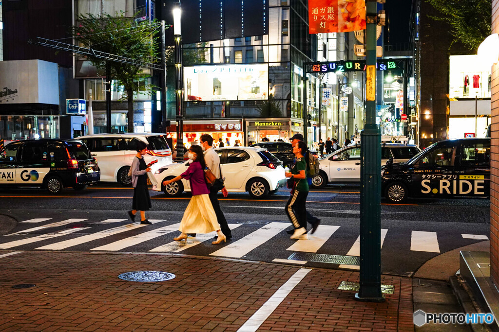 銀座通りを避けて15