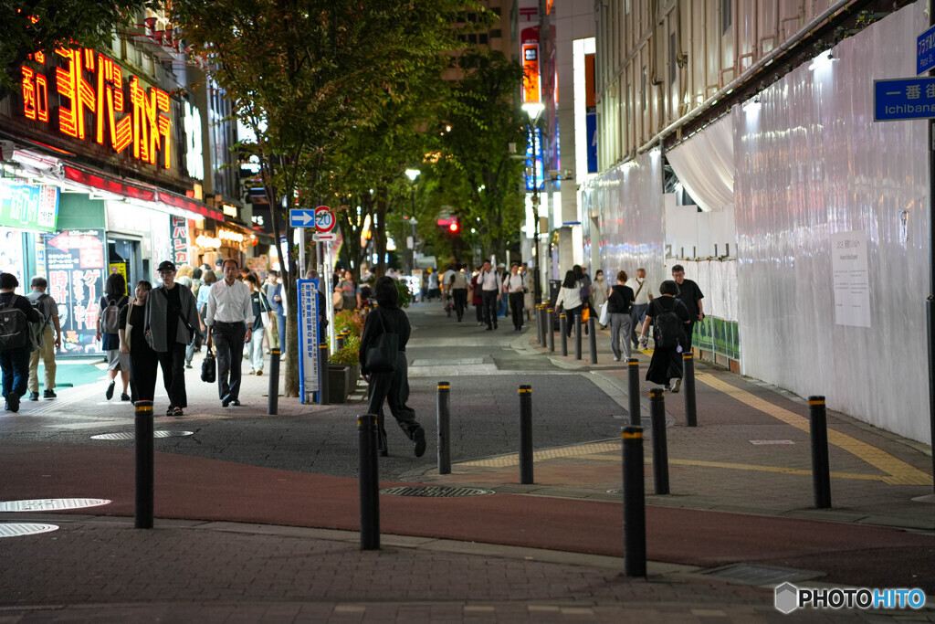 夜の散歩107