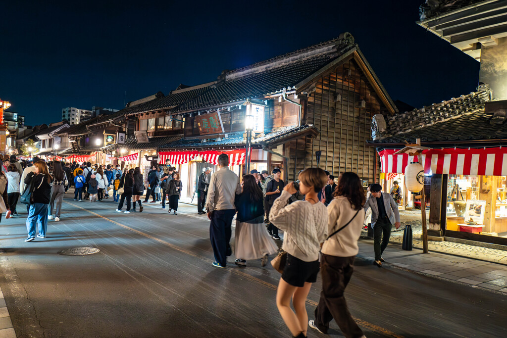 夜の川越祭り22