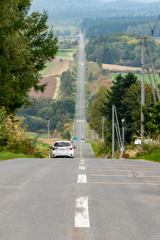 真っ直ぐな道