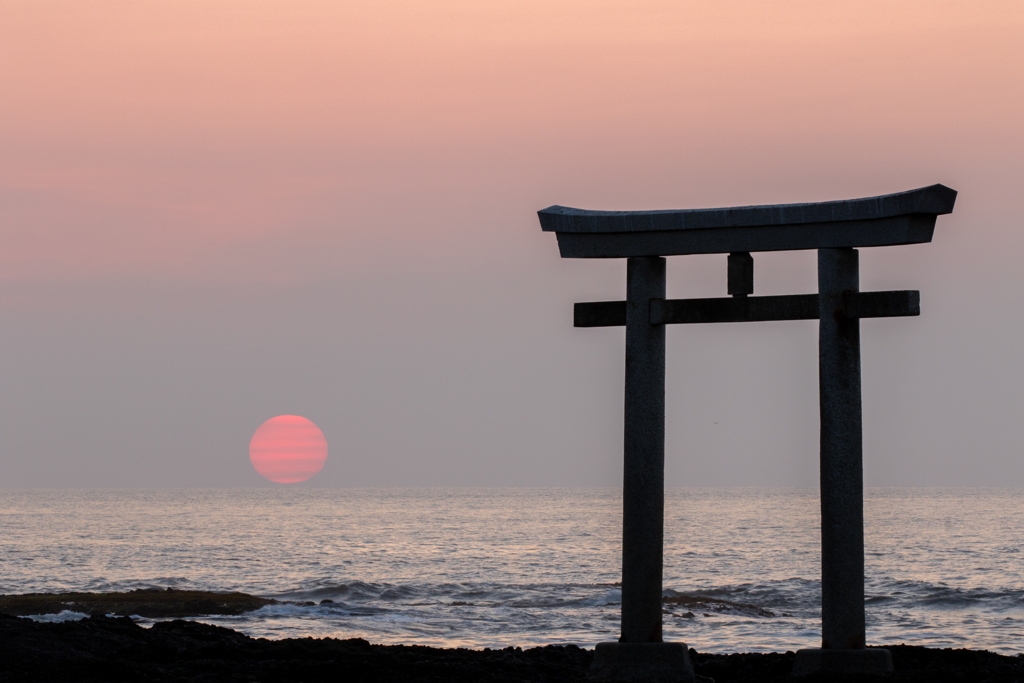 朧日の出