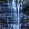 富士の湧水の滝