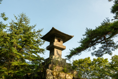 天神峠の石燈籠