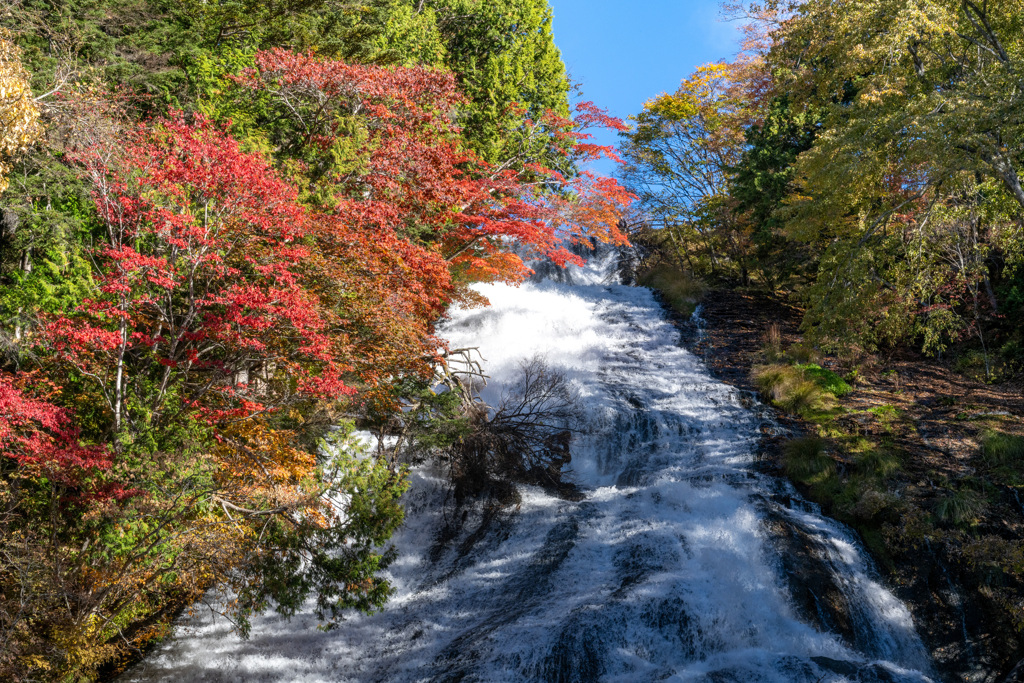 湯滝のお化粧