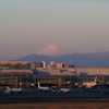 富士山朝焼け